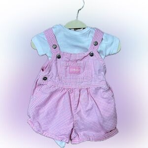 Oshkosh Overalls and Honest Onesie